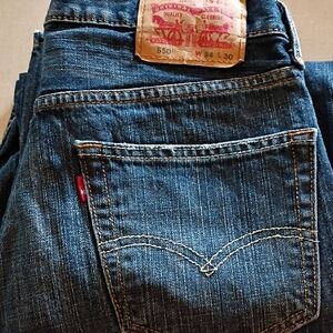 Levi's Relaxed Fit Denim Jeans - Classic Blue